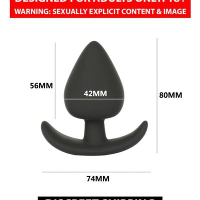 Knight Rider Premium Comfortable Butt Plug Sex Toy For Men And Women By Sex Tantra