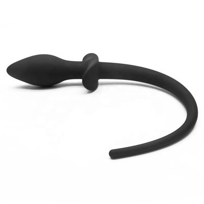 Soft Silicone Dog Tail Anal Plug Cosplay bdsm Slave Butt Plug Prostate Stimulating Anal toys for Male