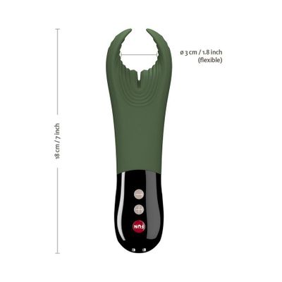 Fun Factory - Manta Vibrating Stroker (Moss Green)