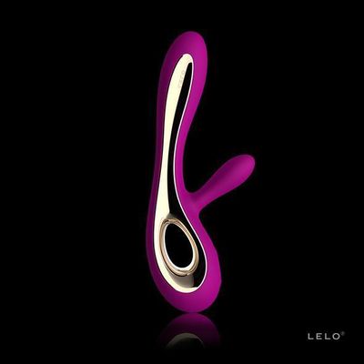 LELO - Soraya Rabbit Vibrator (Deep Rose)