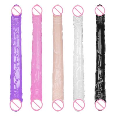 Buy 23.5 37.5Cm Double Dildo Realistic Mini Soft Dildo Anal Sex Toys