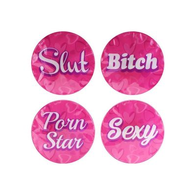 Pipedream - Bachelorette Party Favors Flashing Light Party Stickers (Pink)