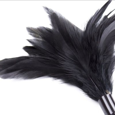 sex toys for married couples black soft Flirting feathers flogger Spanking whips paddles SM sex game BDSM bondage Feather Tease