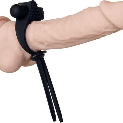 Zero Tolerance  Black Tie Affair Vibrating Cock Ring