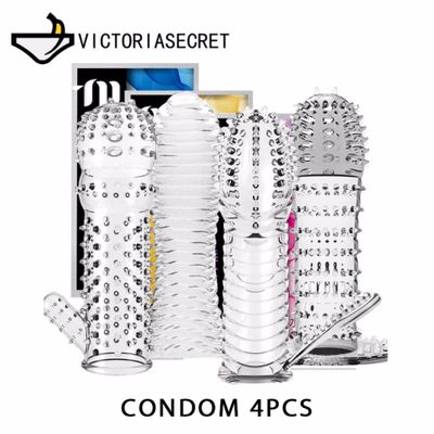 Extensions Condom Lube Extender Condom G Spot Penis Sleeve Penis Cover Cock Ring Dildo Sheath Condoms Sex Toys Dick Ring Dick