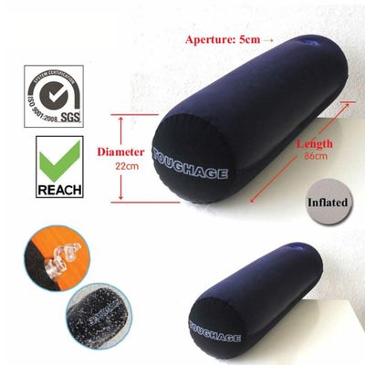 Sex Toy Inflatable Mount Bolster Roll Yoga Pillow For Women Long Round Cushion Aid For Couples Masturbation Positioning Deeper