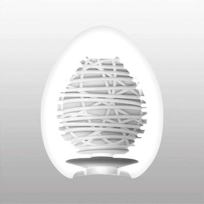 Tenga - Masturbator Egg Silky II (White)