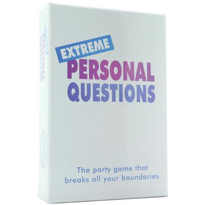 Extreme Personal Questions Party Game