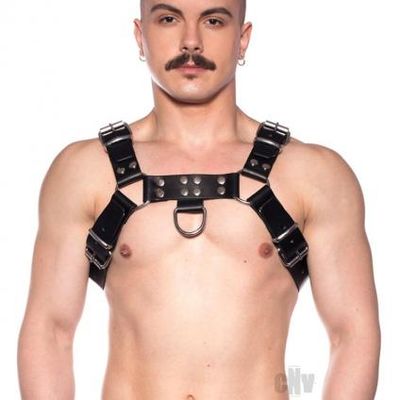 Prowler Red Butch Harness Blk/silv Lg