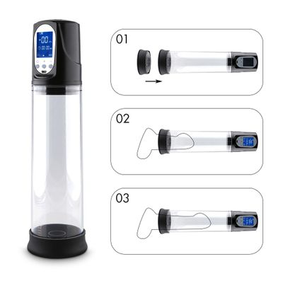 Automatic Penis Pump Vacuum Pump Erection Electric Usb Rechargeable Penis Enlargement Penis Extender Male Enlarger Sex Toy