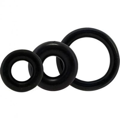 Ringo x3 3 Pack C Rings 6 Packs Per Box Black