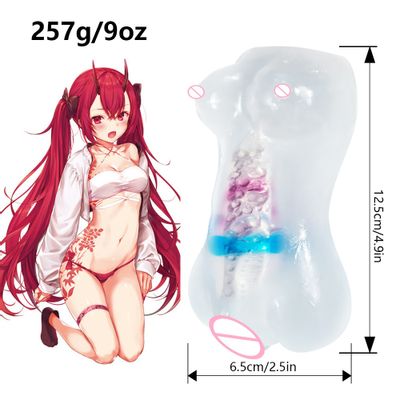 Japan Anime porn Male masturbation cup adult sex toys for men, vaginal male masturbating Artificial girl vagina real puss