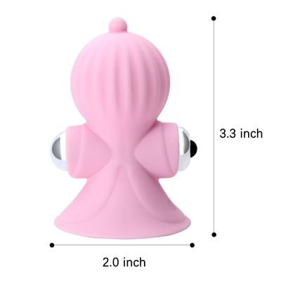 Femme Nipple Sucker Toy Sex Shop Silicone Vibrating Breast Enlarger Suction Cup Clitoris Stimulator Vibrator Adult Sucking Toys