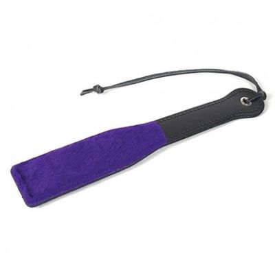 Spartacus 12&#8243; Faux Fur Paddle &#8211; Purple