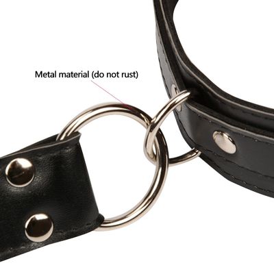 SM PU Leather Handcuff BDSM Bondage Cuff Slave Adult Game Neck collar Erotic Sex Toy For Couples Fetish Female Sex Product