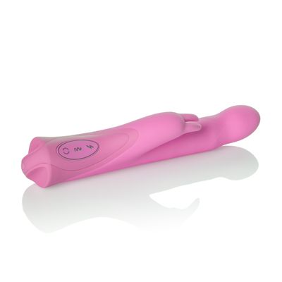 California Exotics - Rechargeable Rotating Jack Rabbit Vibrator Pro (Pink)