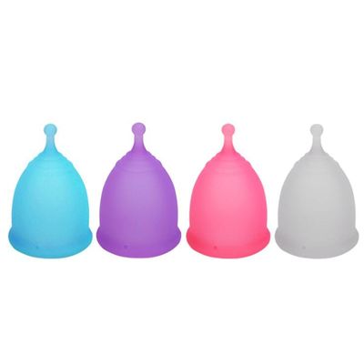 Medical Silicone Menstrual cup Hygiene Cup Condoms Adults Intimate sex toy for Woman Reusable Feminine Cup Condom