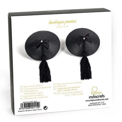 Bijoux Indiscrets - Burlesque Pasties (Black)