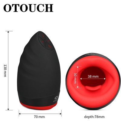 New male masturbation device male sex toys private silicone automatic heating massage stick male penis training device adult toy