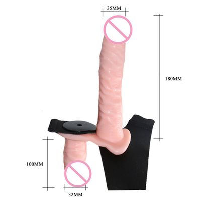 Big Double Dildos Strapon Dildo Vibrator for Women Vibrating Strap on Double Dildos for Lesbian Strapon Penis with Harness Belt