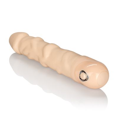 California Exotics - Power Stud Waterproof Rod Dildo Vibrator (Beige)