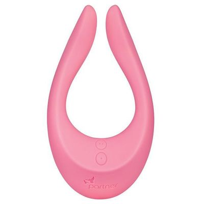 Satisfyer - Endless Joy Partner Multifun 2 Couples' Vibrator (Pink)