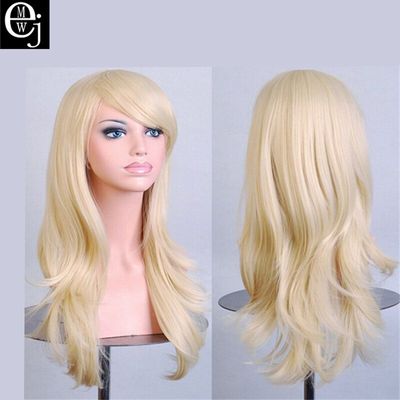 Hair For Sex Doll Cos play 70cm Long Curly Hair Anime Wig For Silicone Sex Doll Wigs For Black Women Sex Dolls Accessories