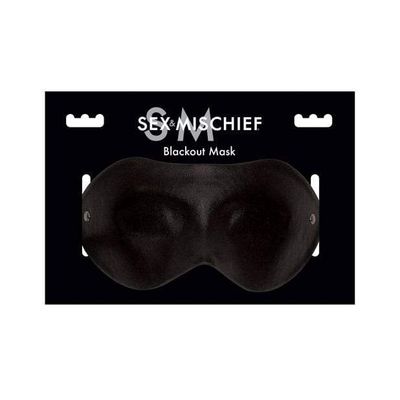 Sex and Mischief - Blackout Eye Mask (Black)