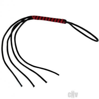 Prowler Red Heavy Duty Flogger Blk/red