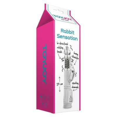 ToyJoy - Rabbit Sensation Vibrator (White)