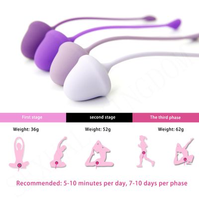 Tighten Vagina Exerciser Safe Silicone Kegel Ball Clitoris Massager G-spot Stimulator Geisha Ball Female Masturbator Sex Toys