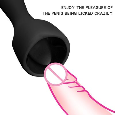 Penis head vibrator Male Vibrator Tongue Licking Glans Massager Endurance Masturbator Penis Head Stimulator Sex Toys for Men