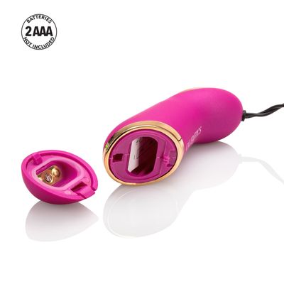 California Exotics - Classic Entice Ella Wired Remote Egg Vibrator (Pink)