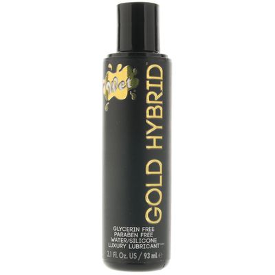 Gold Hybrid Water and Silicone Blend Lube - 3.1oz/93ml