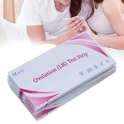 50 Pcs Lh Ovulation Test Strips Ovulation Urine Test Strips Lh Tests Strips Kit First Response Ovulation Kits Over 99% Accuracy