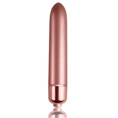 RocksOff - Touch of Velvet Bullet Vibrator (Rose Gold)