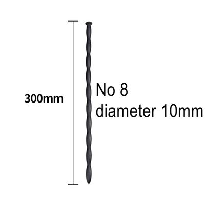 New 8 Different Size Silicone Urethral Stick Catheter Penis Plug Dilator Metal Penis Stick Male Gays Sex Toys For Men