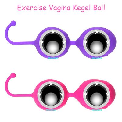 Silicone Smart Ball Ben Wa Kegel Ball Vagina Tighten Exercise Machine Safe Medical Vaginal Trainer Sex Toy for Women Geisha Ball