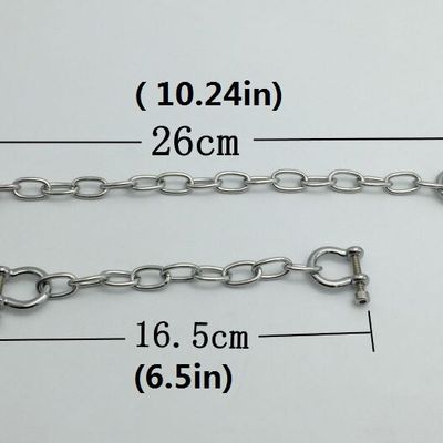 Sm Stainless Steel Chain Of  Handcuffs Shackle Sex Belt With Handles Bdsm Toys Bdsm Bondage
