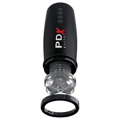 Pipedream - PDX Elite Moto Bator 2 Thrusting Mouth Masturbator (Black)