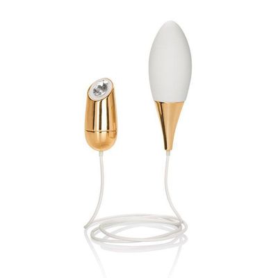 Jopen - Callie Rechargeable Vibrating Mini Egg Vibrator (White)