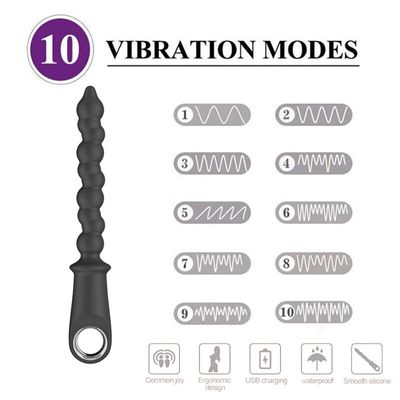 Anal Beads Vibrator Sex Toys for Adult Couples Silicone Anal Plug Butt Plugs Prostate Massager  Anal Toys for Woman Men Sexshop