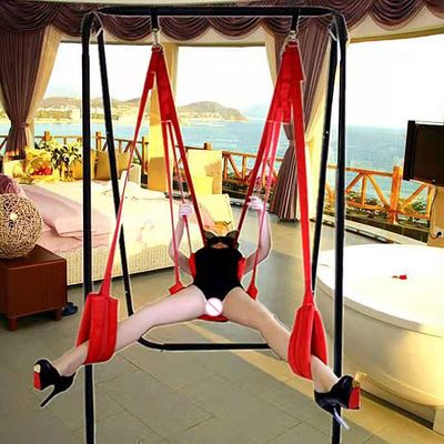 Soft Sex Swing With Frame Set Sex Furniture Fetish Bandage Love Adult game Sex Erotic Toys for Couples