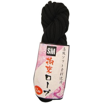 Mu - SM Restraint Rope 12 m (Black)