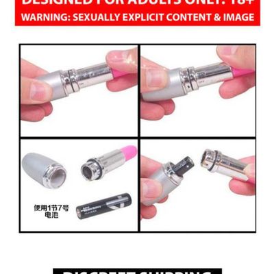 Lipstick Vibe, Discreet Mini Vibrator, Vibrating Lipsticks, Lipstick Jump Eggs, Sex Toys, Sex Products for women By Sex Tantra