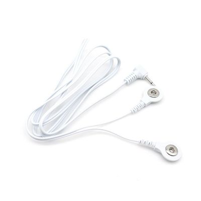 EXVOID Electro Cable for Penis Ring Anal Plug Electrical Accessories 2 Button Connector Electric Shock Wire Therapy Massager