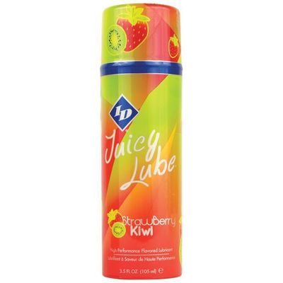 ID Lube - ID Juicy Lube Strawberry Kiwi Flavored Waterbased Lubricant 3.8oz