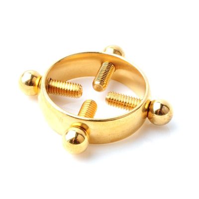 Sexy Jewelry Decoration Stimulate G Point Painless Adult Sex Toy For Couple Stainless Steel Non-Stinging Nipple Clamps Ring