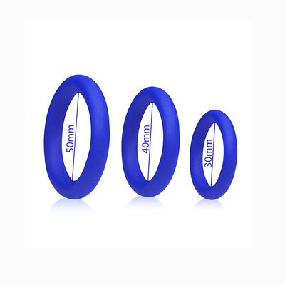 4 Colors Silicone Male Delay Ejaculation Penis Rings Lock Elastic Cock Rings Trainer High Elasticity Cock Rings Sex Toys for Men