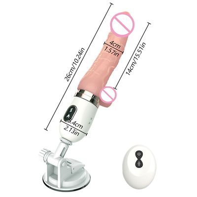 Masturbation Machine Penis Heating Vibration Telescopic Vibrator Sex for Female Remote Control Dildo Automatic Massage Stimulate